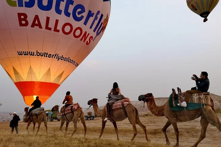 Cappadocia Camel Ride Experience Sunset & Sunrise & Daytime