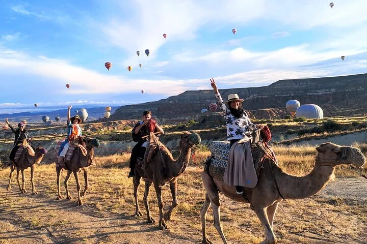 Cappadocia Camel Ride Experience Sunset & Sunrise & Daytime