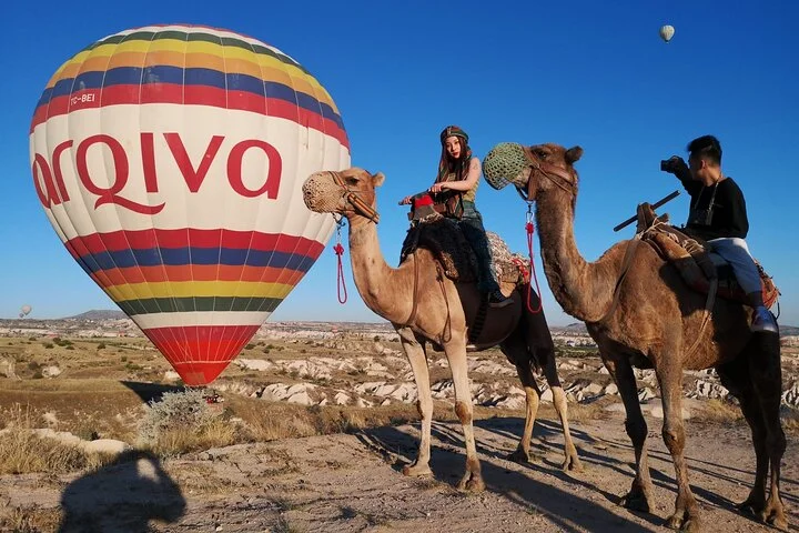 Cappadocia Camel Ride Experience Sunset & Sunrise & Daytime