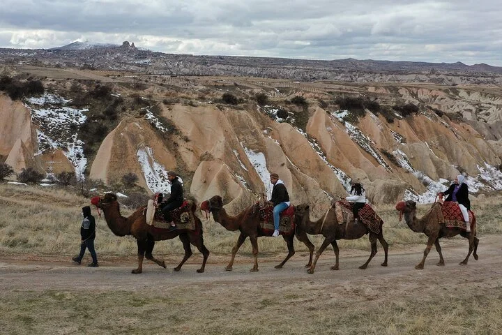 Cappadocia Camel Ride Experience Sunset & Sunrise & Daytime