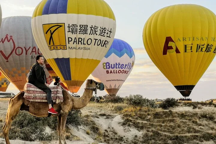 Cappadocia Camel Ride Experience Sunset & Sunrise & Daytime