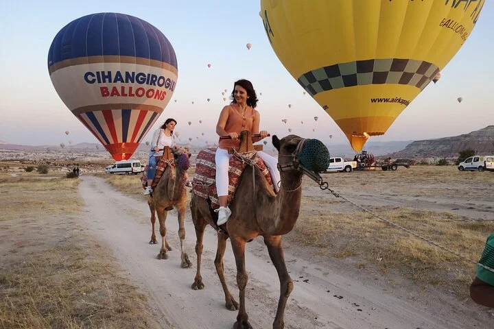 Cappadocia Camel Ride Experience Sunset & Sunrise & Daytime