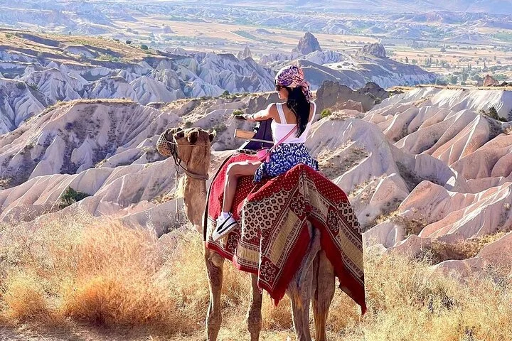 Cappadocia Camel Ride with Balloon View or at Sunset