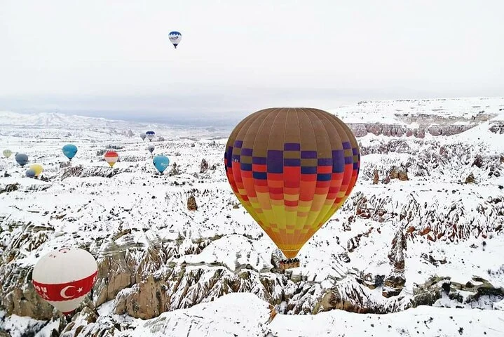 Cappadocia Fantastic Hot Air Balloon Tour Champagne & Breakfast