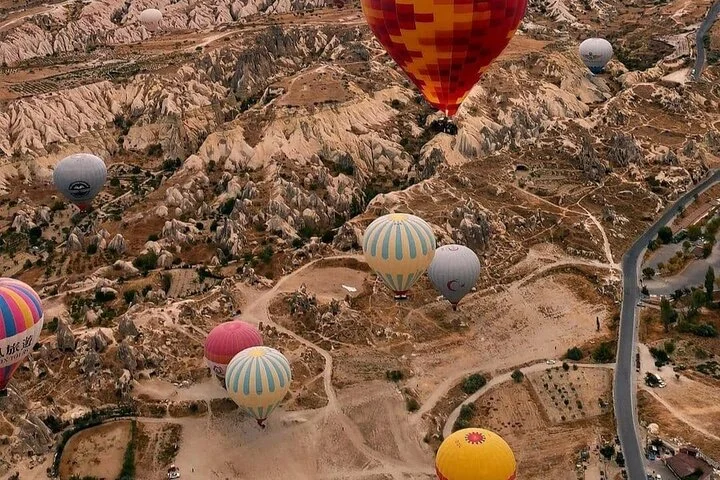 Cappadocia Fantastic Hot Air Balloon Tour Champagne & Breakfast