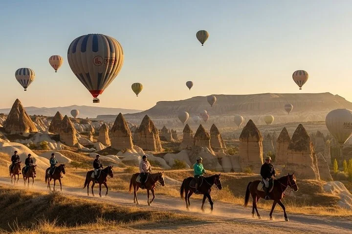 Cappadocia Horse Riding Tour Sunrise Sunset & Daytime