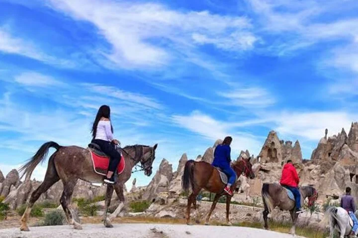 Cappadocia Horse Riding Tour Sunrise Sunset & Daytime