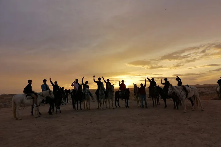 Cappadocia Horseback Riding Tours Sunset or Sunrise