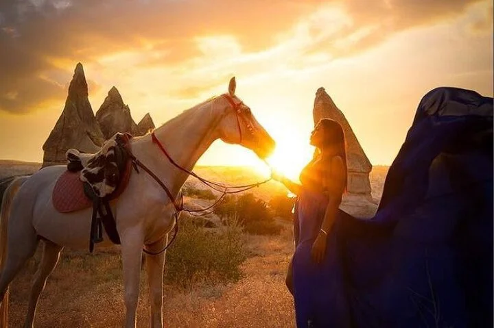 Cappadocia Horseback Riding Tours Sunset or Sunrise