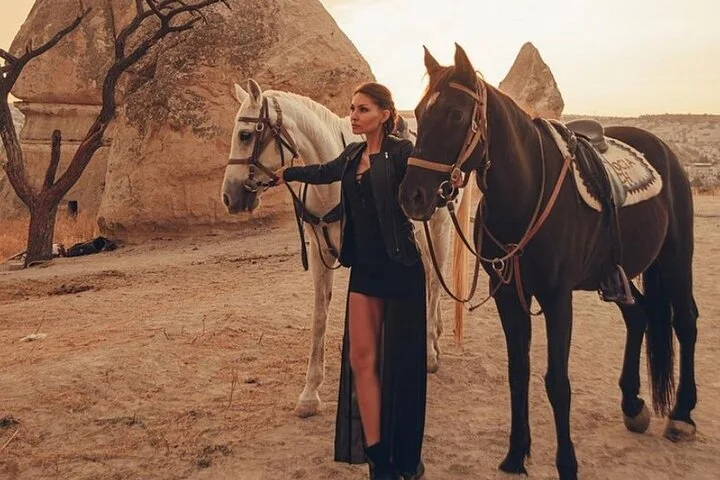 Cappadocia Horseback Riding Tours Sunset or Sunrise