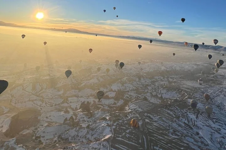 Cappadocia Hot Air Balloon Flight and Rainbow Balloons