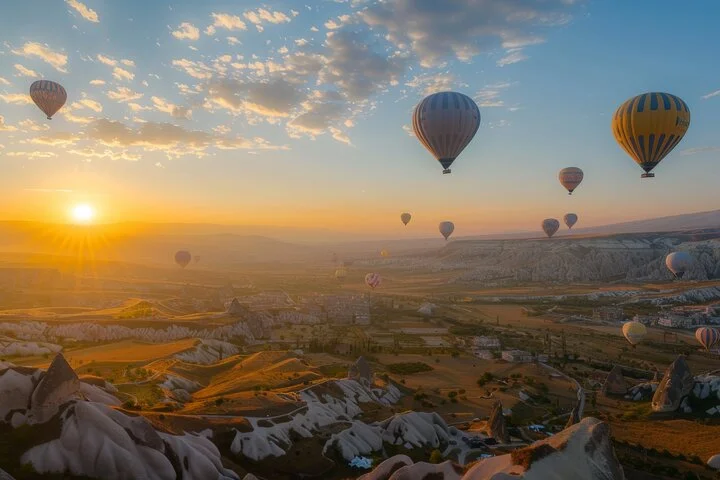 Cappadocia Hot Air Balloon Ride – First Flight in Göreme