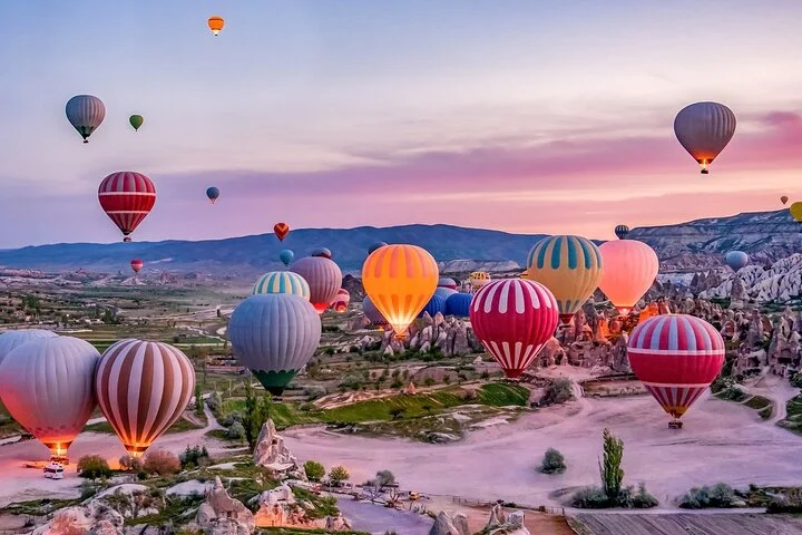 Cappadocia Hot Air Balloon Ride with Breakfast and Champagne