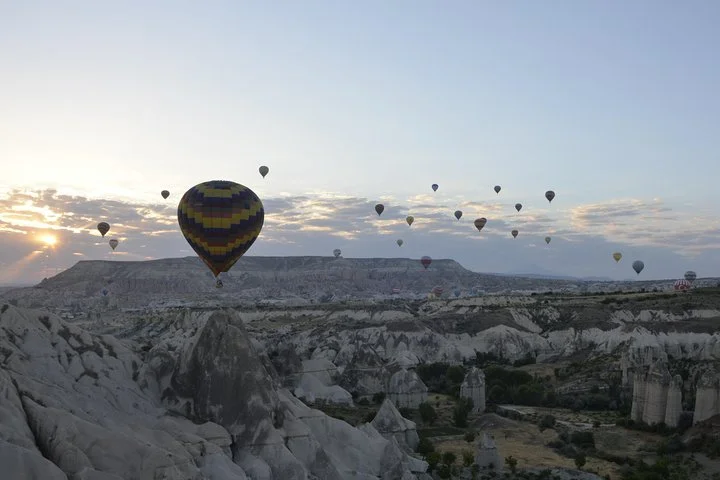 Cappadocia Hot Air Balloon Ride with Breakfast and Champagne