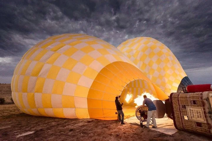 Cappadocia Hot Air Balloon with Pickup, Breakfast & Champagne