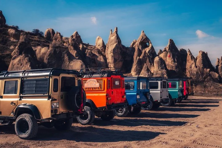Cappadocia Jeep Safari Tour Sunrise and Sunset Adventure