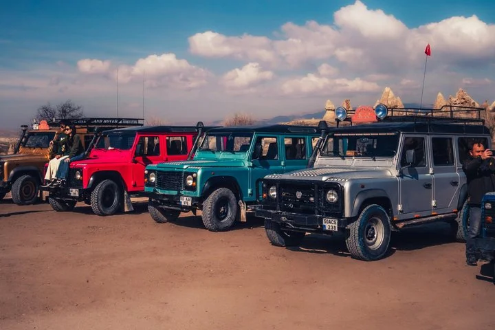 Cappadocia Jeep Safari Tour Sunrise and Sunset Adventure