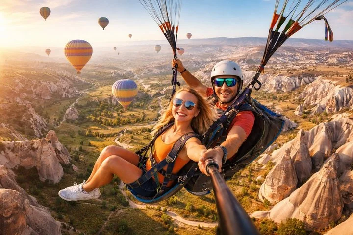 Cappadocia Paragliding Experience with An Instructor Pub