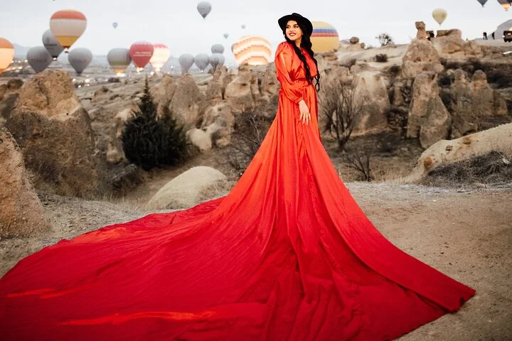 Cappadocia Photoshoot with Flying Dress & Instagram Reels