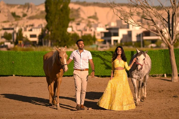 Cappadocia Running Horses Photoshoot with Private Pickup