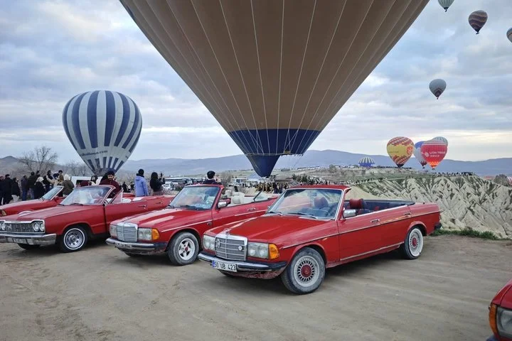 Cappadocia Sunrise Classic Car Tour Private Photo Experience