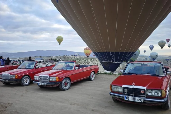 Cappadocia Sunrise Classic Car Tour Private Photo Experience