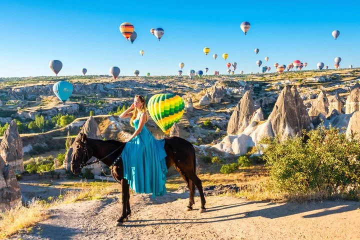 Cappadocia Sunrise Horseback Riding Tour with Hotel Pickup