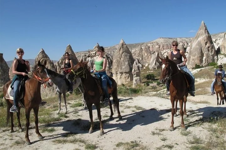 Cappadocia Sunset Horse Riding through Valleys and Fairy Chimneys