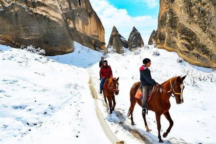 Cappadocia Sunset Horse Riding through Valleys and Fairy Chimneys