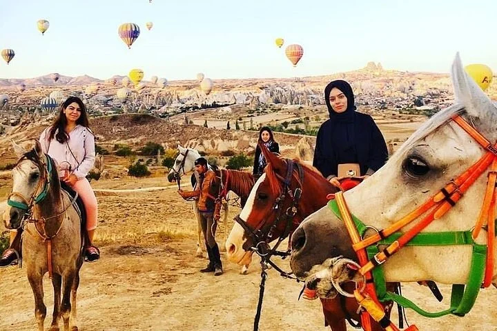 Cappadocia Sunset Horse Riding through Valleys and Fairy Chimneys