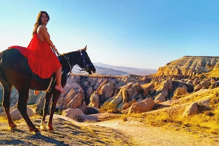 Cappadocia Sunset Horseback Riding Tour 2 Hours