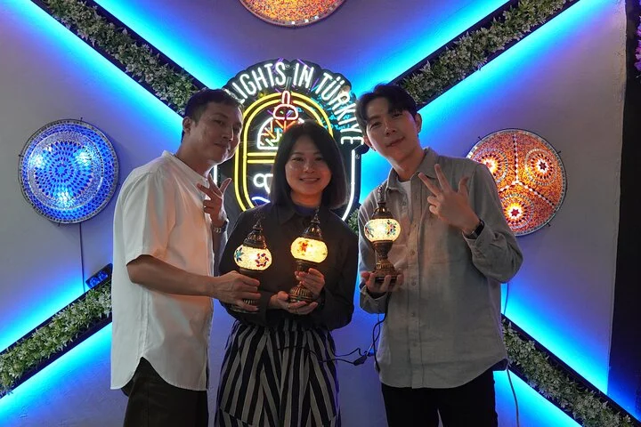 Cappadocia: Turkish Mosaic Lamp Workshop with Fairy Chimneys View