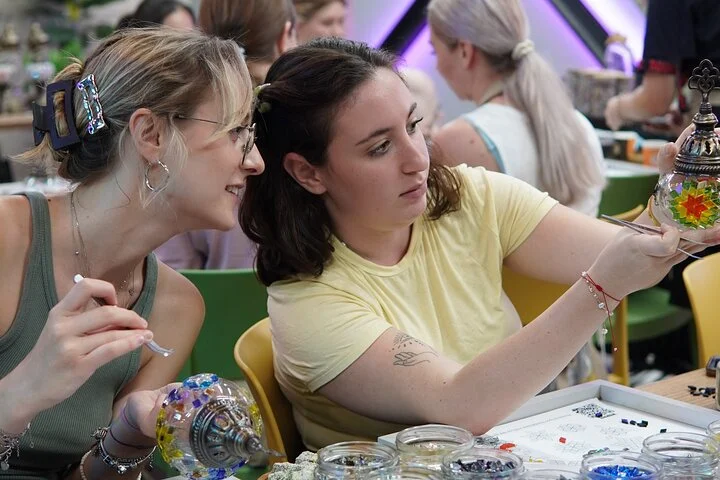 Cappadocia: Turkish Mosaic Lamp Workshop with Fairy Chimneys View