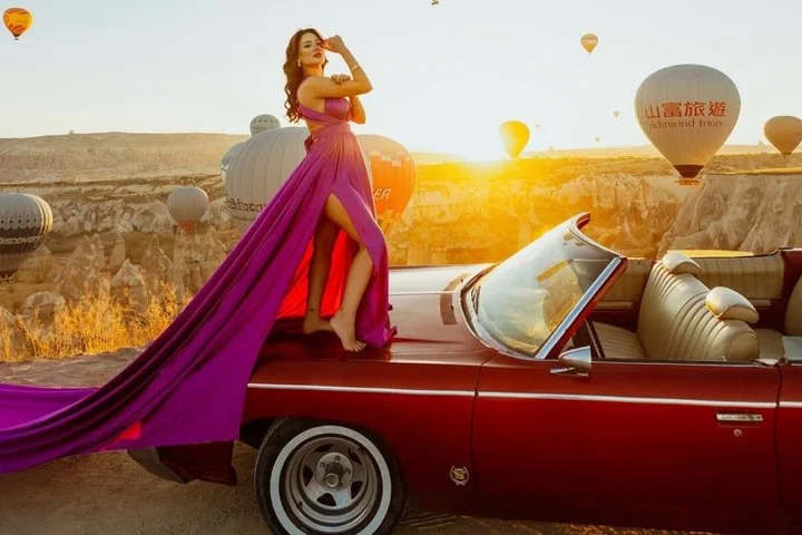 Classic Car Tour in Cappadocia (Sunrise/Sunset)