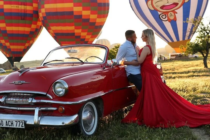 Classic Car Tour in Cappadocia Sunrise/Sunset
