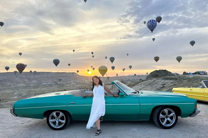 Classic Car Tour in Cappadocia Sunrise/Sunset