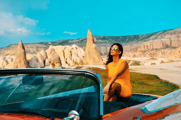 Classic Car Tour in Cappadocia Sunrise/Sunset