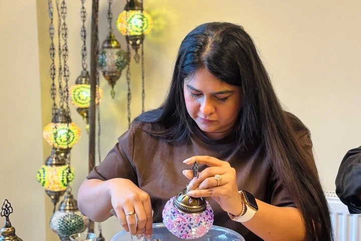 Create Your Own Mosaic Lamp in Cappadocia