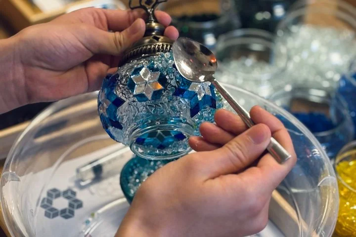 Create Your Own Mosaic Lamp in Cappadocia