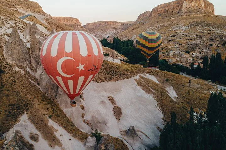 Full-Day Cappadocia Private Red Tour with Balloon Ride