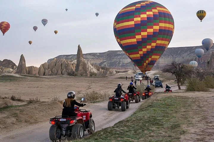 Guided ATV Adventure through Cappadocia's Valleys