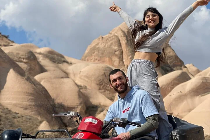 Guided ATV Tour through Cappadocia's Iconic Valleys