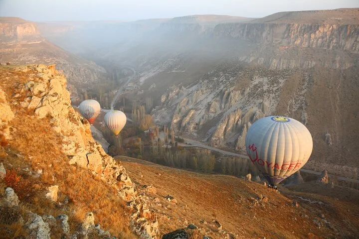 Hot Air Balloon Flight and Private Cappadocia Green Tour
