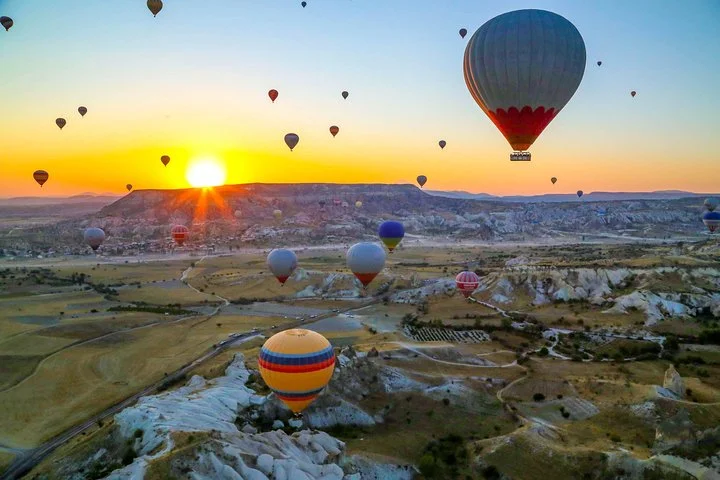 Hot Air Balloon Ride in Cappadocia (morning flight)