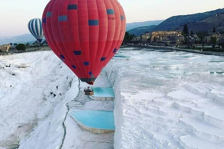 Hot Air Balloon Tour in Pamukkale from Fethiye