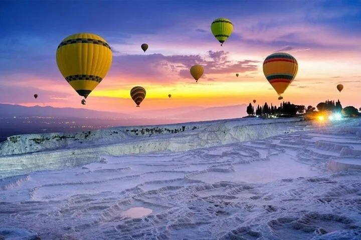 Hot Air Balloon Tour in Pamukkale from Fethiye