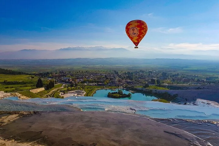 Pamukkale Hot Air Balloon Tour Over Travertines