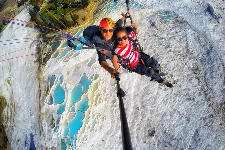 Pamukkale&Hierapolis Small Group tour with Paragliding