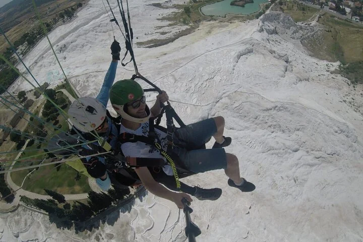 Pamukkale&Hierapolis Small Group tour with Paragliding