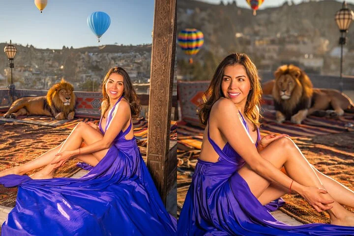 Photoshoot Experience in Cappadocia with Flying Dress